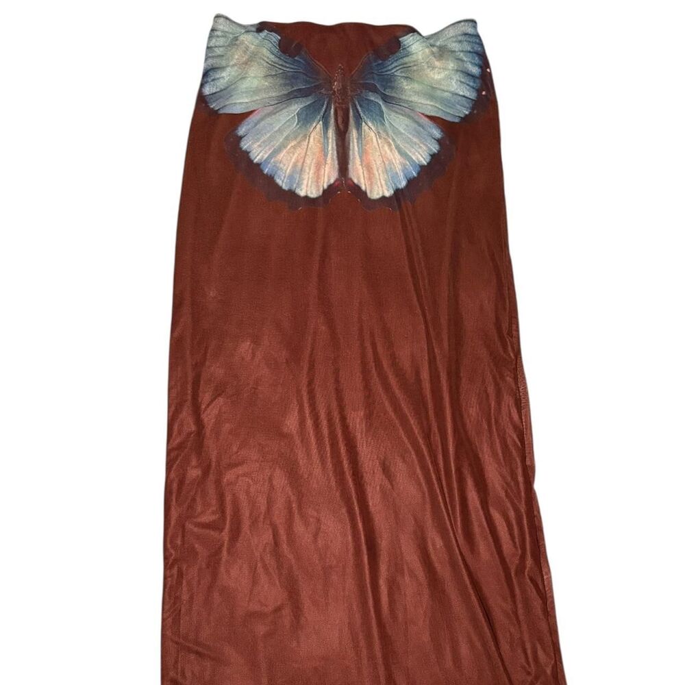 Tiger-mist Women's Black and Blue Skirt